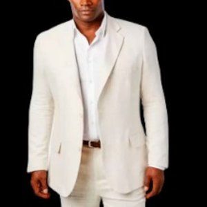 FERRECCI 2 BUTTON SUPER 150'S BREASTED SUIT JACKET S 46R